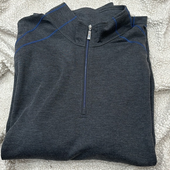 Tommy Bahama Lightweight Half Zip - Picture 4 of 4